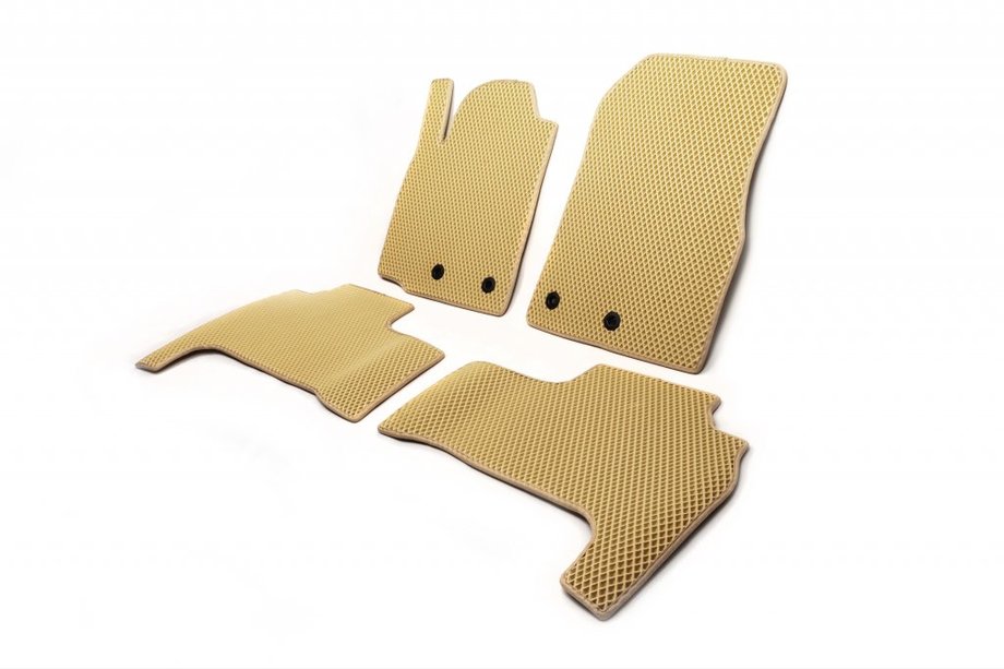 Lexus LX570/450d 2008–2022 Polyuretaaniset lattiamatot (2012-2021, EVA, beige) Image