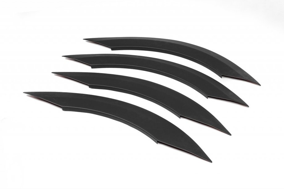 Mercedes Sprinter W907/W910 2018– ALE! Pyöränkaaren listat (sarja 4 kpl, mustat) Image