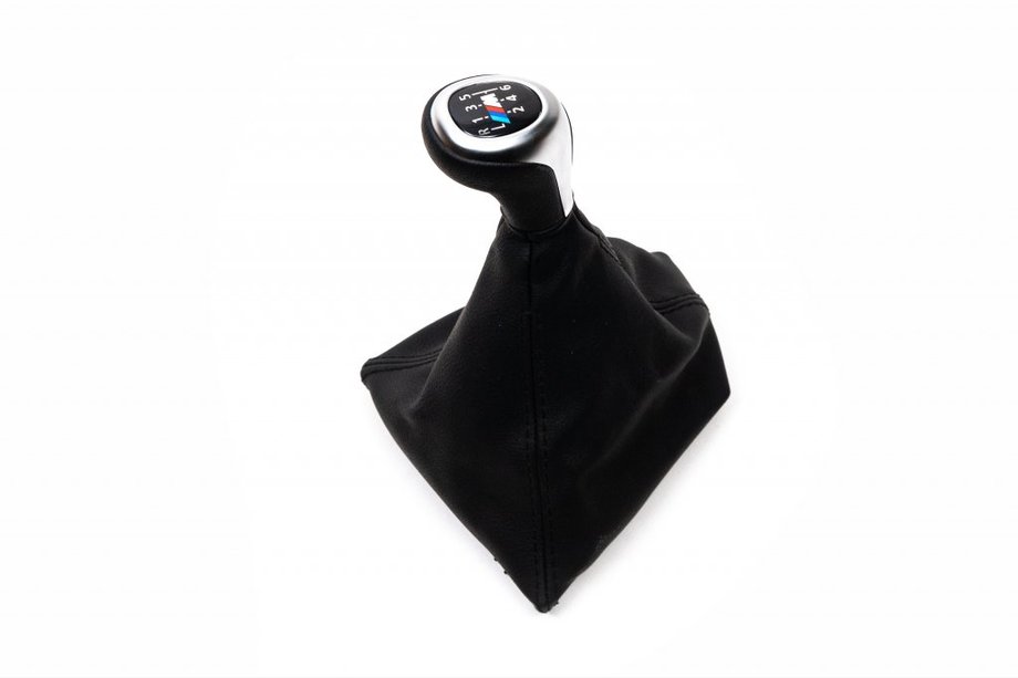 BMW 5-sarja F10/F11 2010–2016 Vaihdekepin nuppi ja suojapussi (OEM) Image