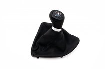 BMW 1-sarja E81/E82/E87/E88 2004–2011 Vaihdekepin suojapussi + vaihdenuppi OEM V1 (keinonahka) kuva 1