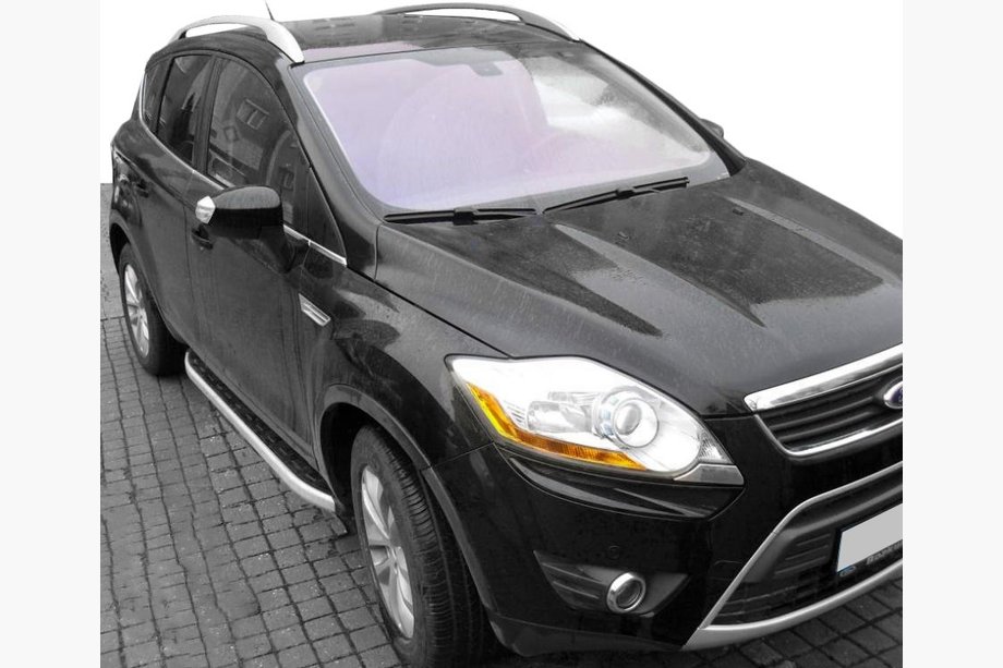 Ford Kuga 2008–2013 Fullmond sivuaskelmat (2 kpl, alumiini) Image