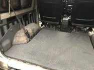 Toyota Land Cruiser 70 1984– Tavaratilan matto ilman takapenkkiä (EVA, musta) kuva 1