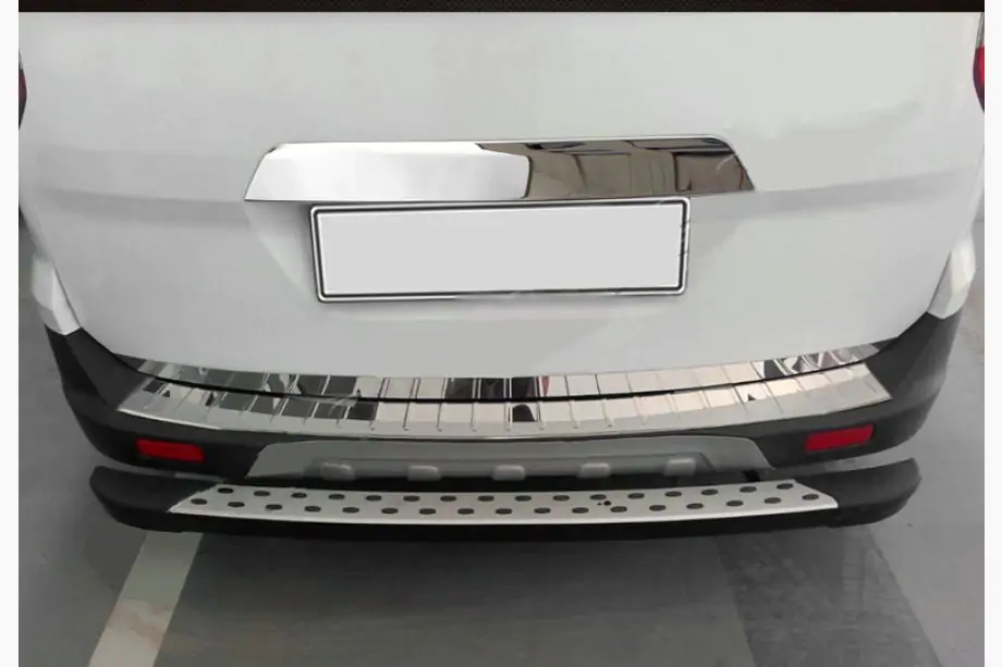 Ford Courier 2014–2023 Takapuskurin suojalista OmsaLine (kiiltävä, ruostumaton teräs) Image