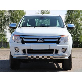 Etusuoja ST016 (ruostumaton teräs) Ford Ranger 2011–2022 kuva 1