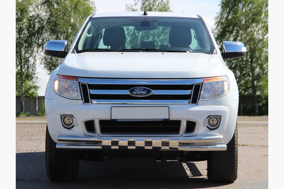 Ford Ranger 2011–2022 Etusuoja ST016 (ruostumaton teräs) Image
