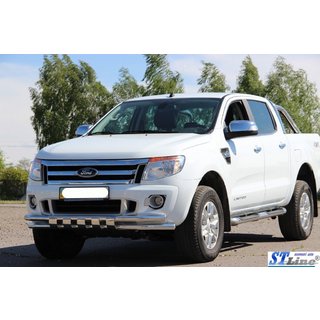 Etusuoja ST016 (ruostumaton teräs) Ford Ranger 2011–2022 kuva 2