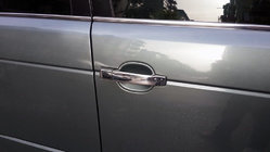 Range Rover III L322 2002–2012 Ikkunakehyslistat (6 kpl, ruostumaton teräs) kuva 3
