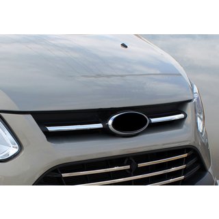 Yläsäleikön kromilistat 2013-2018 (2 kpl, ruostumaton teräs) Ford Custom 2013–2022 kuva 1