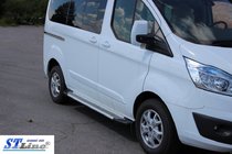 Ford Custom 2013–2022 King sivuportaat (2 kpl, alumiini) kuva 3