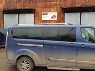 Ford Custom 2013–2022 ALE!!! Kattokaiteet harmaa metallinhohto Lyhyt akseliväli kuva 6