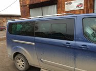 Ford Custom 2013–2022 ALE!!! Kattokaiteet harmaa metallinhohto Lyhyt akseliväli kuva 10
