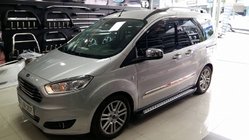 Ford Courier 2014–2023 Ovilistat (4 kpl, ruostumaton teräs) kuva 2