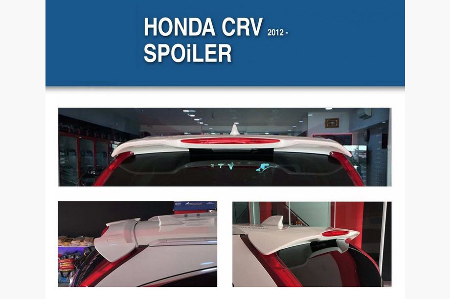 Honda CRV 2012–2016 Niken-spoileri (maalattavaksi) Image