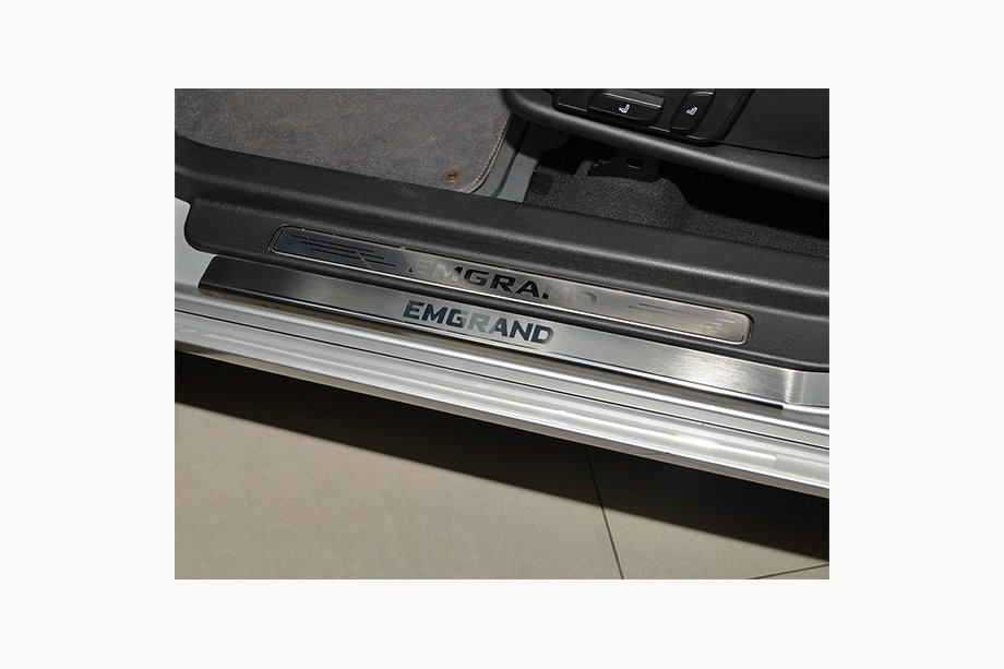 Geely Emgrand X7 2011– Natanika Premium kynnyslistat (4 kpl, ruostumaton teräs) Image