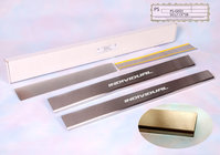 Geely CK-2 2008–2016 Kynnyslistat Natanika Standard (4 kpl, ruostumaton teräs) kuva 1