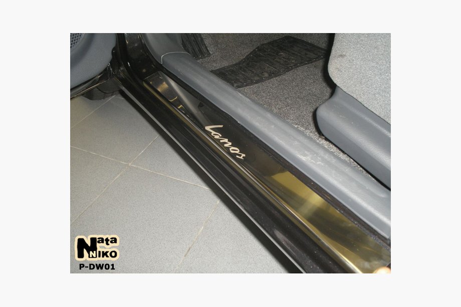 Daewoo Lanos 1998–2017 Ovikynnyslistat Nataniko (4 kpl, ruostumaton teräs) Image