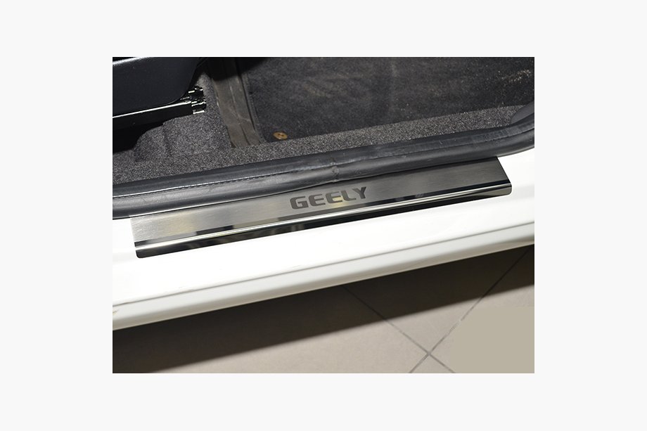 Geely LC Cross 2008–2016 Natanika Premium kynnyslistat (4 kpl, ruostumaton teräs) Image