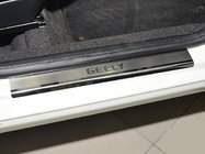 Geely LC Cross 2008–2016 Natanika Premium kynnyslistat (4 kpl, ruostumaton teräs) kuva 1