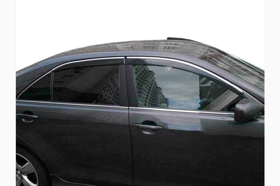 Toyota Camry 2006–2011 Ikkunatuuliohjaimet kromilistalla (4 kpl, SIM) Image
