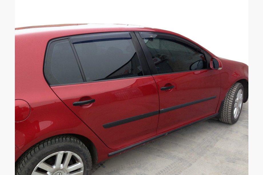 Volkswagen Golf 4 1997–2006 Sivulasien tuulisuojat HB (4 kpl, Cobra) Image