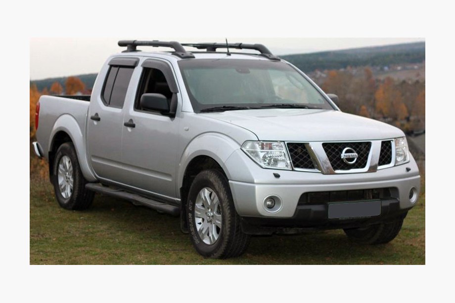 Nissan Navara 2006–2015 Ikkunatuuliohjaimet (4 kpl, Niken) Image