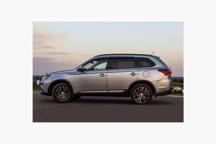Mitsubishi Outlander 2012–2021 Ikkunatuuliohjaimet (4 kpl, Niken) Image