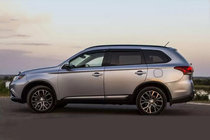 Mitsubishi Outlander 2012–2021 Ikkunatuuliohjaimet (4 kpl, Niken) kuva 1