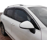Volkswagen Tiguan 2007–2016 Tuuliohjaimet kromilistalla (4 kpl, Niken) kuva 1