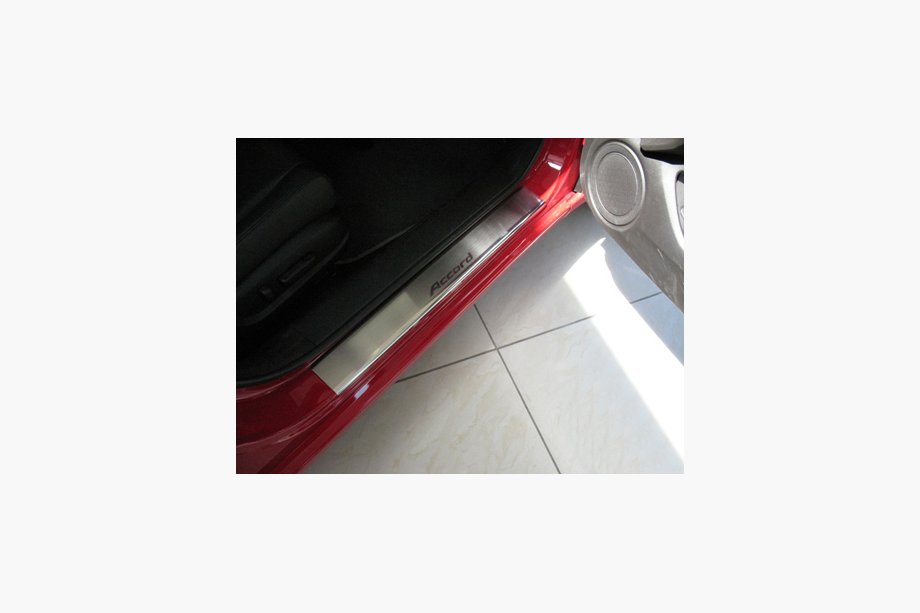 Honda Accord VIII 2008–2012 Natanika Premium kynnyslistat (4 kpl, ruostumaton teräs) Image