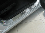 Honda Civic Sedan IX 2011–2016 Nataniko ovikynnyslistat (4 kpl, ruostumaton teräs) Vakio – Lohman-nauha, 0,5 mm kuva 1