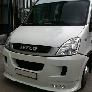 Etupuskurin lippa (maalattava) Iveco Daily 2006–2014
