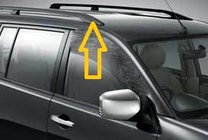Mitsubishi Pajero Wagon III 1999–2006 Kattokaiteet OEM-design (2 kpl) kuva 2