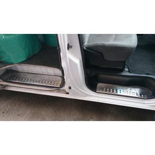 Kynnyslistat OmsaLine (3 kpl, ruostumaton teräs) Hyundai H200, H1, Starex 1998–2007 kuva 2
