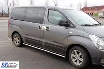 Hyundai H300, H1, Starex 2008–2020 Sivupalkit BB001 (2 kpl, ruostumaton teräs) kuva 2