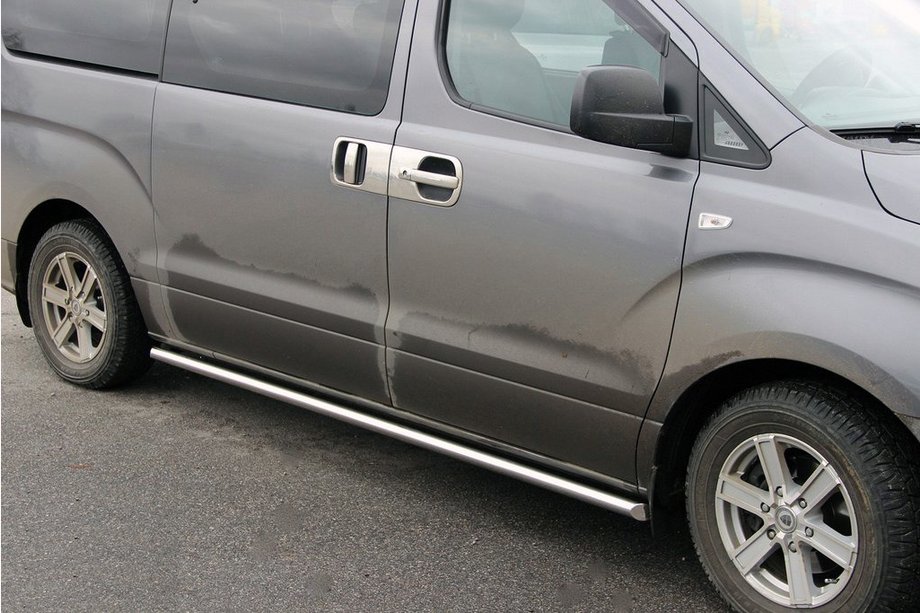Hyundai H300, H1, Starex 2008–2020 Sivupalkit BB001 (2 kpl, ruostumaton teräs) Image