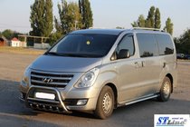 Hyundai H300, H1, Starex 2008–2020 King-sivuaskelmat (2 kpl, alumiini) kuva 2