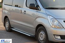 Hyundai H300, H1, Starex 2008–2020 King-sivuaskelmat (2 kpl, alumiini) kuva 3