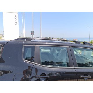 Skyport kattokaiteet (musta matta) Jeep Renegade 2014– kuva 3