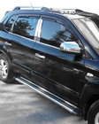 Hyundai Tucson JM 2004– Sivuikkunoiden tuuliohjaimet (4 kpl, Perflex Sport) kuva 3