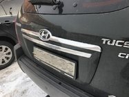 Hyundai Tucson JM 2004– Rekisterikilven ylälista (muovi) kuva 2