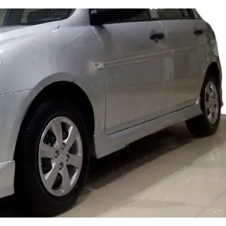 Sport-sivuhelmat (maalattavaksi) Hyundai Accent 2006–2010 kuva 2