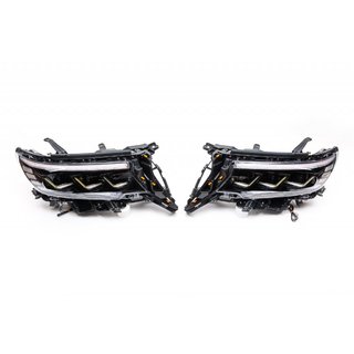 Ajovalot Lexus-design-3-LED V1 (2017+, 2 kpl) Toyota Land Cruiser Prado 150 2009–2023 kuva 1