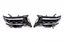 Toyota Land Cruiser Prado 150 2009–2023 Ajovalot Lexus-design-3-LED V1 (2017+, 2 kpl) kuva 1
