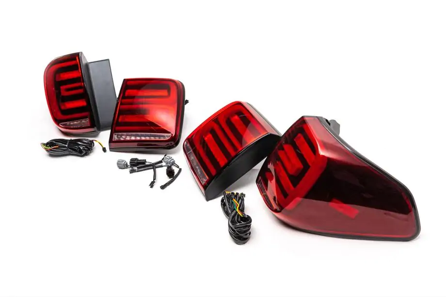 Nissan Armada 2016–2024 LED-takavalot (RED-Sequential) Image