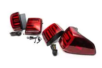 Nissan Armada 2016–2024 LED-takavalot (RED-Sequential) kuva 1