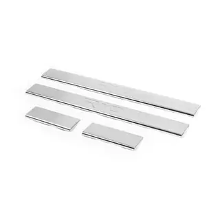 OmsaLine kynnyslistat (4 kpl, ruostumaton teräs)