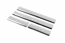 Kia Soul I 2008–2013 OmsaLine kynnyslistat (4 kpl, ruostumaton teräs) kuva 1