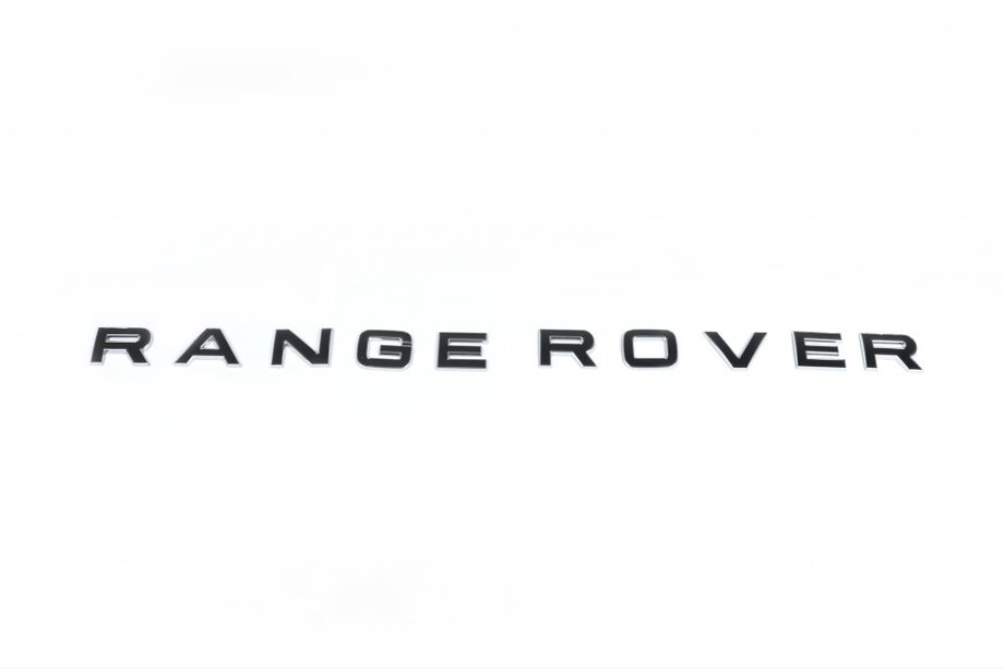 LandRover Range Rover Embleemiteksti kiiltävä musta (tyyppi 2) Image