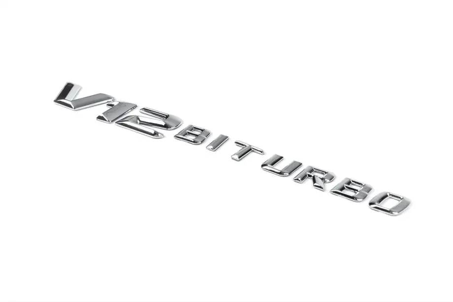Mercedes GL-sarja X164 2006–2012 V12 Biturbo -embleemi (kromi) Image