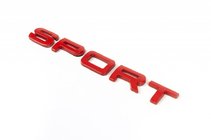 Range Rover Sport 2005–2013 Sport-embleemi (punainen) kuva 1